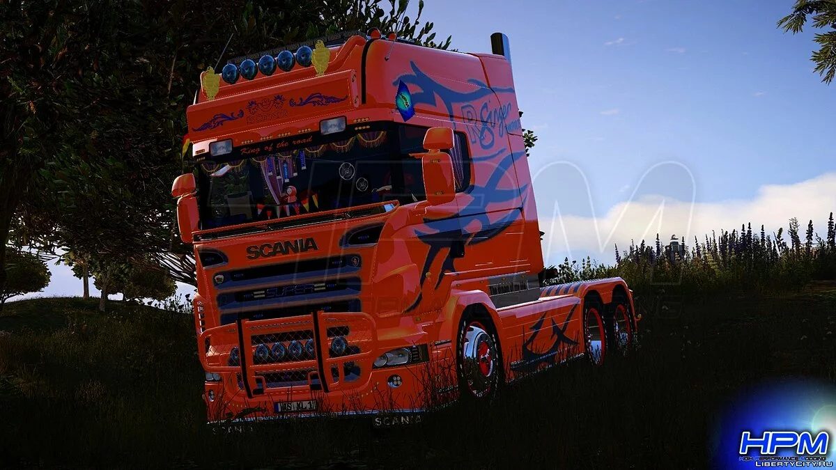 Scania R580 Longline Showtruck 2006 / GTA 5