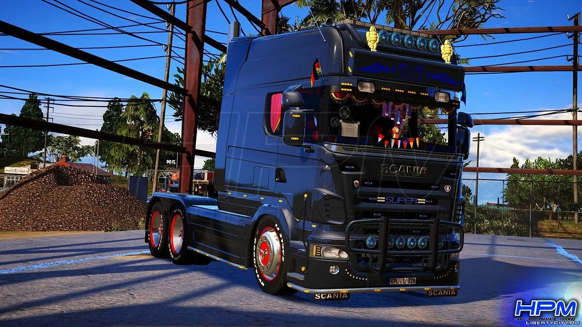 Scania R580 Longline Showtruck 2006 / GTA 5