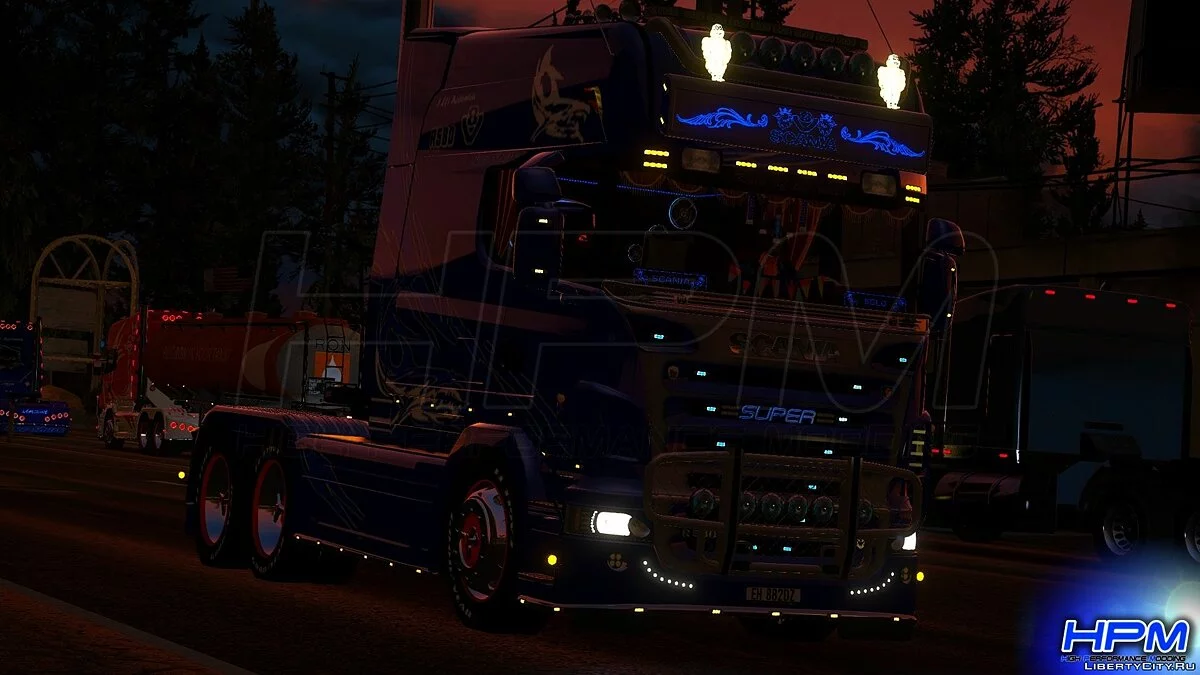 Scania R580 Longline Showtruck 2006 / GTA 5