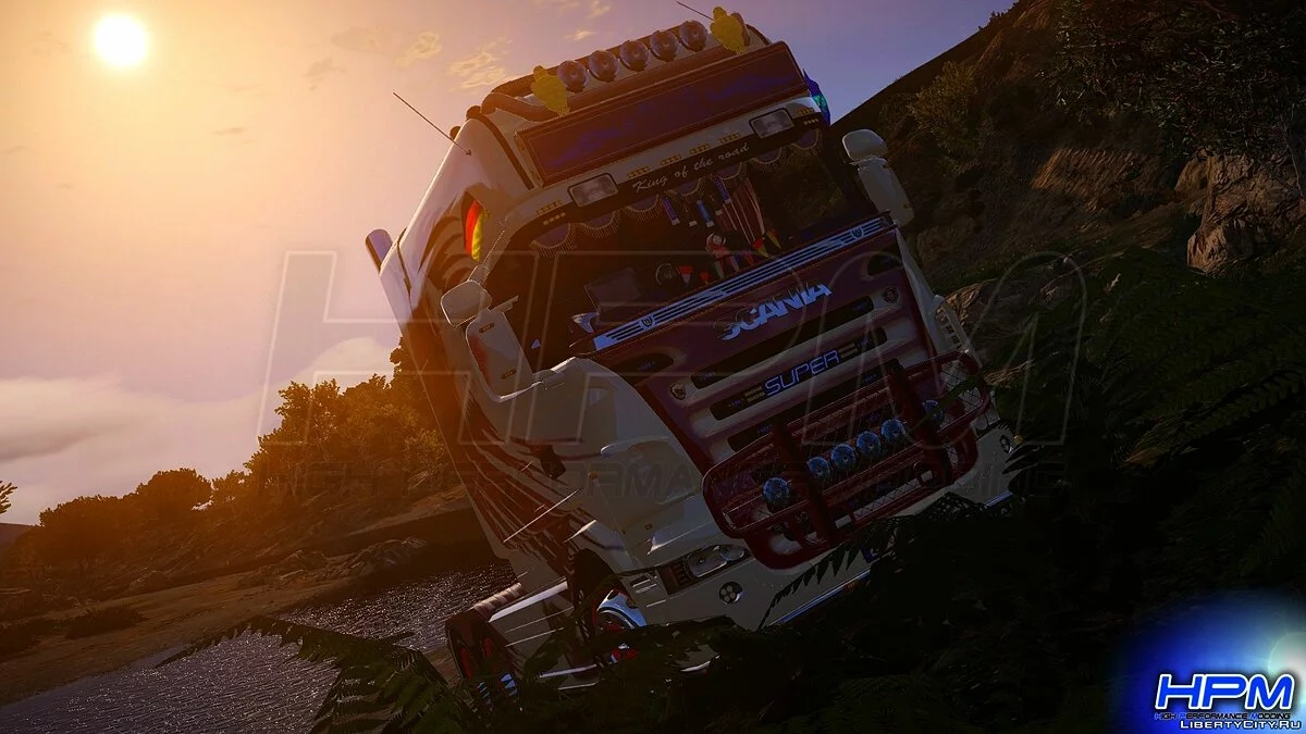 Scania R580 Longline Showtruck 2006 / GTA 5