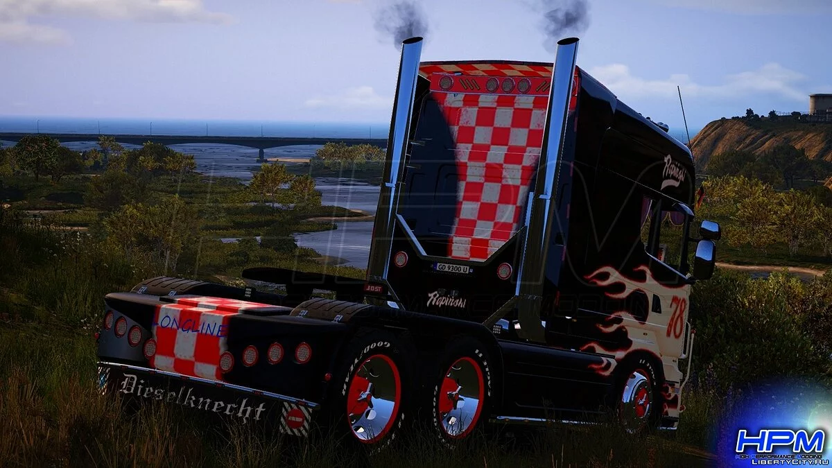 Scania R580 Longline Showtruck 2006 / GTA 5