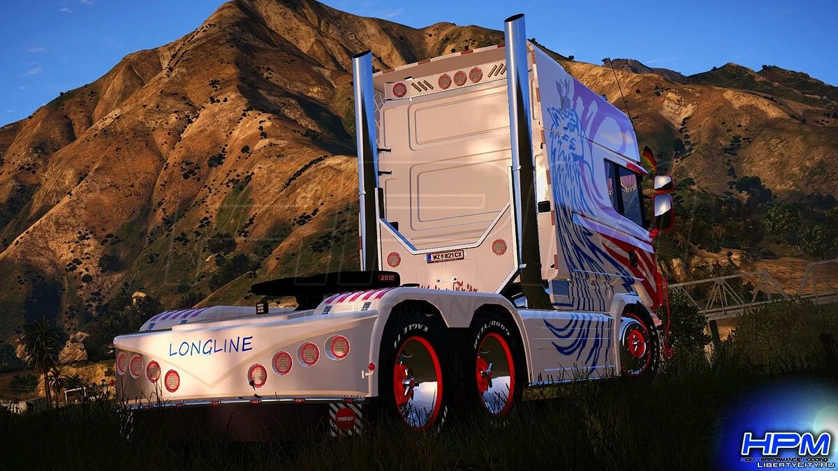 Scania R580 Longline Showtruck 2006 / GTA 5