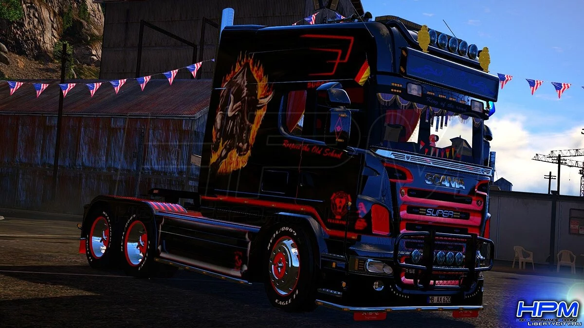 Scania R580 Longline Showtruck 2006 / GTA 5