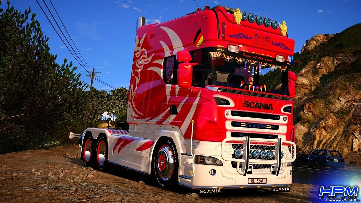 Scania R580 Longline Showtruck 2006 / GTA 5