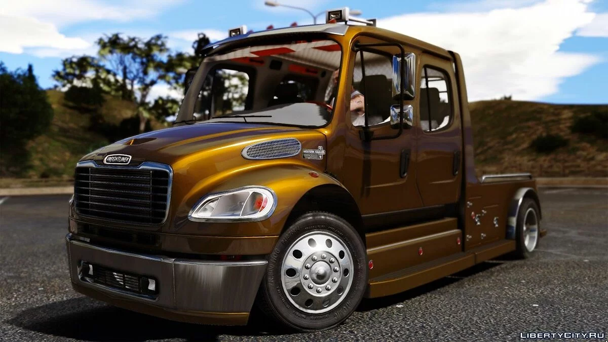2013 Western Hauler M2 Freightliner Crew Cab [Add-on] 1.0 / GTA 5