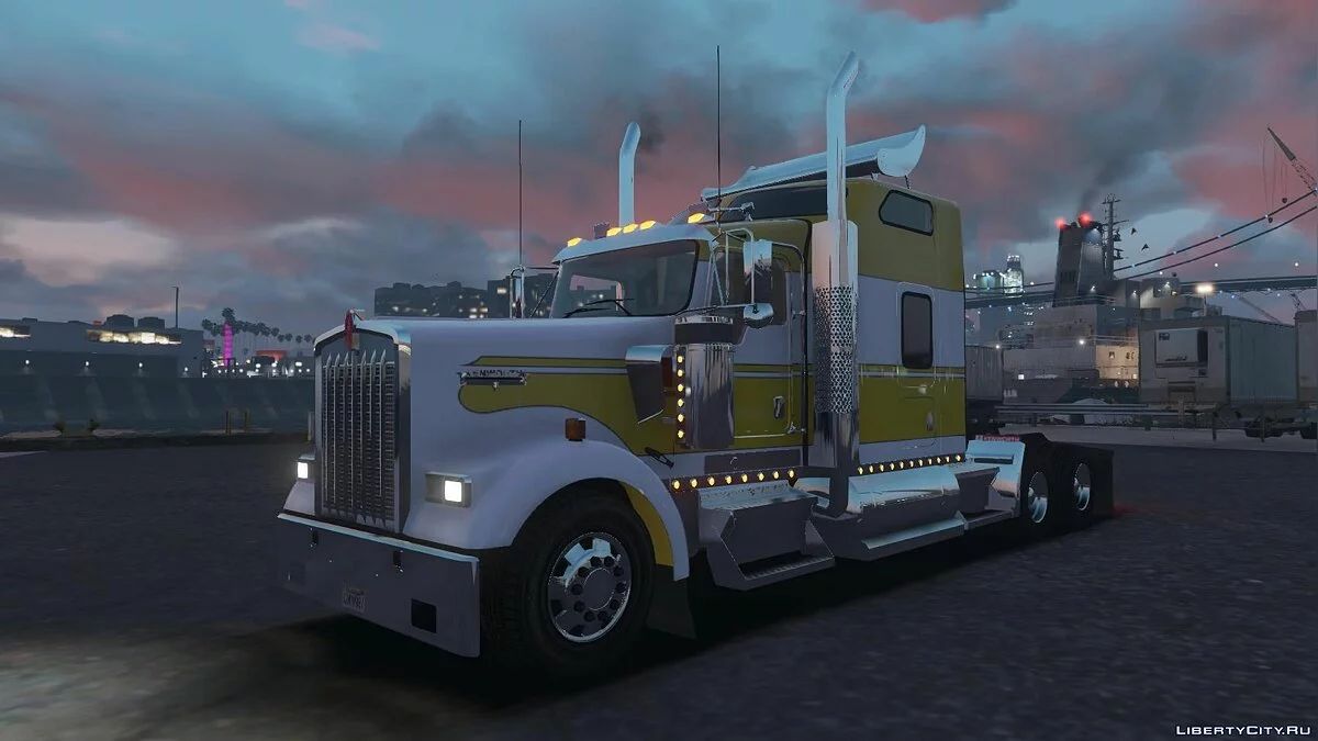 2014 Kenworth W900 6x2 Mid Cab [Livery / Extras / Add-On / Replace] 1.2 / GTA 5