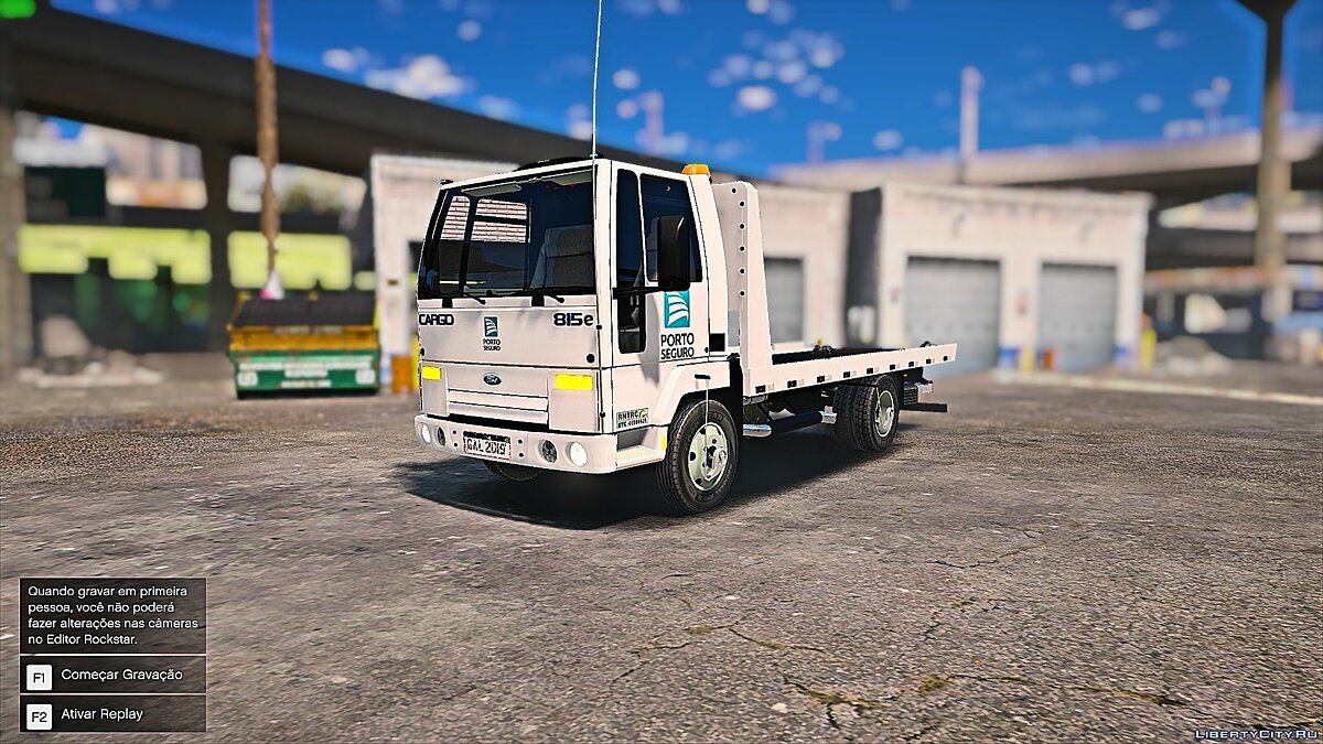 Скачать Ford Cargo 815 - Портовый эвакуатор для GTA 5