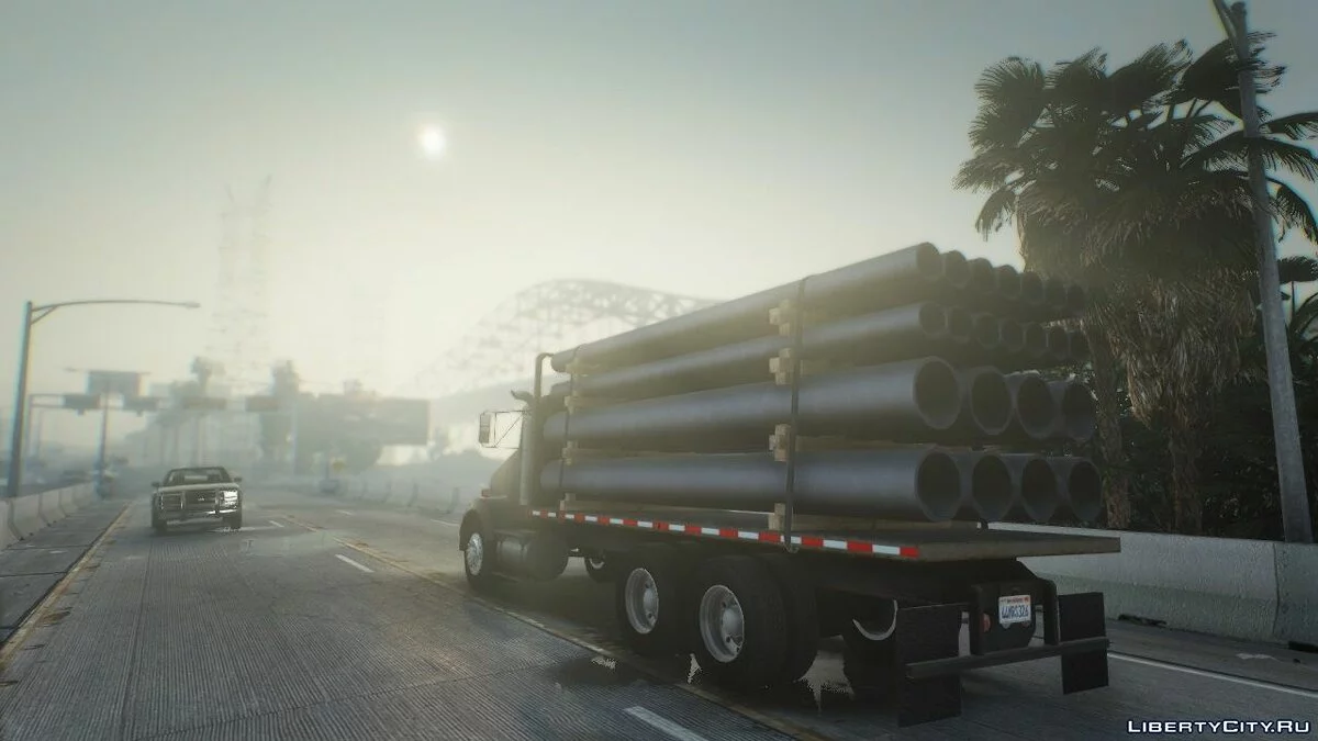 Kenworth T800 Flatbed Truck [Replace | Animated | LODs] 1.0 / GTA 5