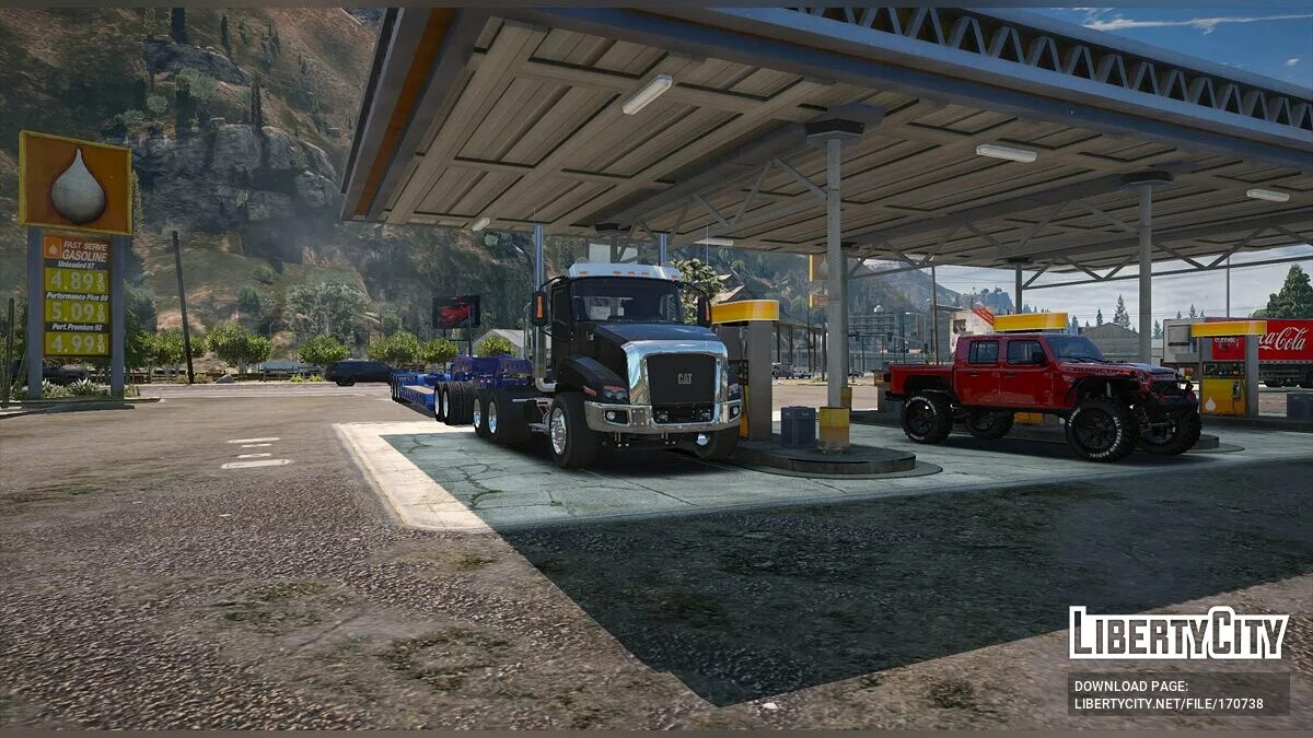 Caterpillar CT660 [Add-On | Tuning] 1.0 / GTA 5