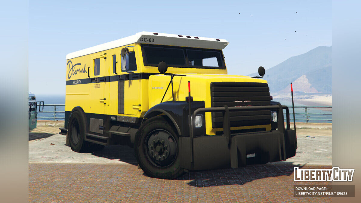 Скачать Бронированный грузовик GMC6000 для GTA 5