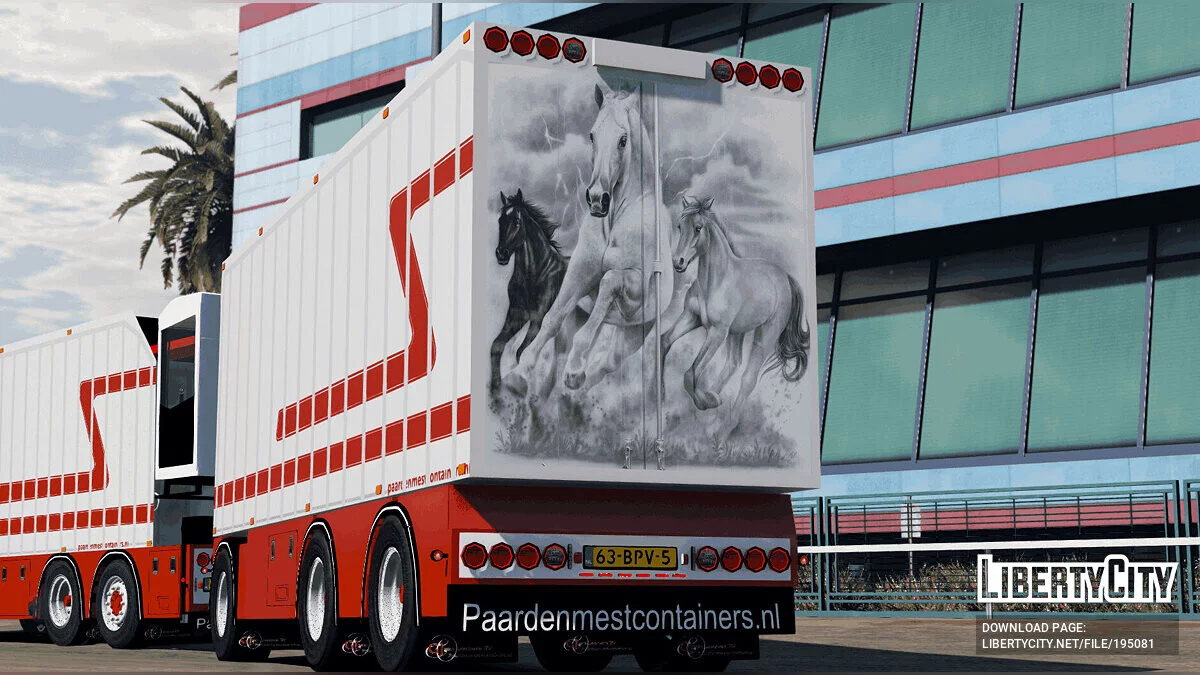 Scania R570 G&J Leeuwen BV v2.0 / GTA 5