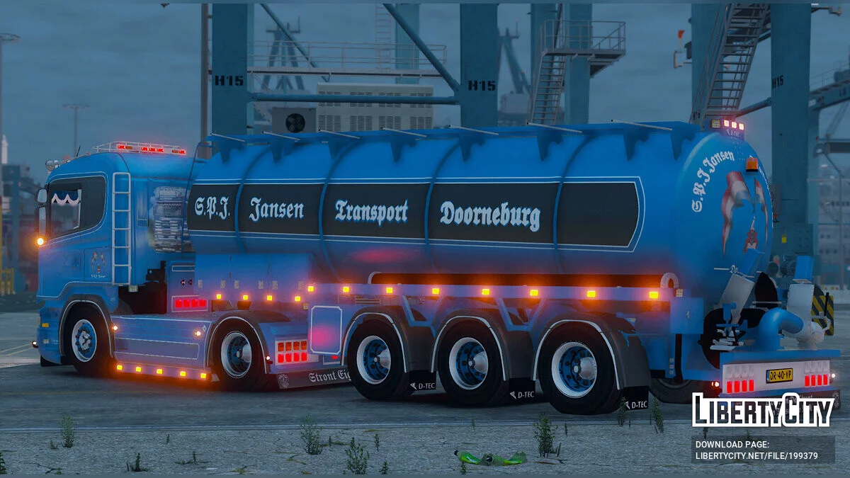Scania R520 V8 S.P.J Jansen B.V. / GTA 5