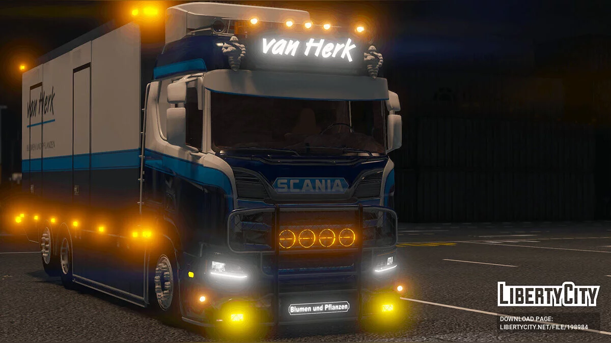 Scania R650 Van Herk / GTA 5