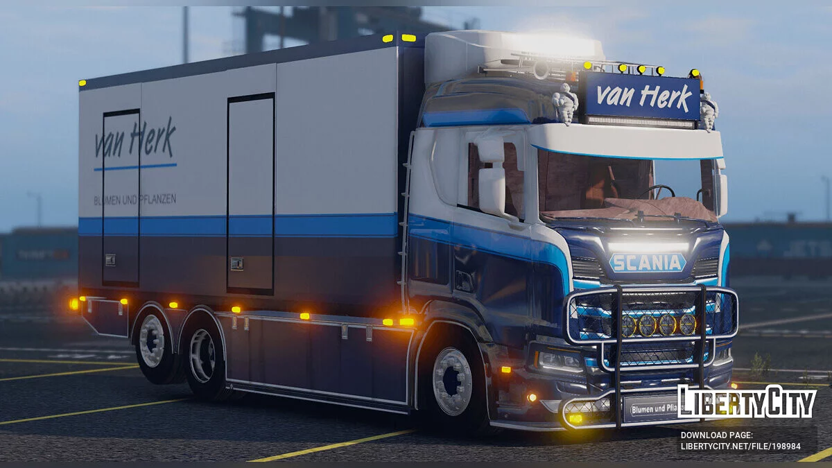 Scania R650 Van Herk / GTA 5