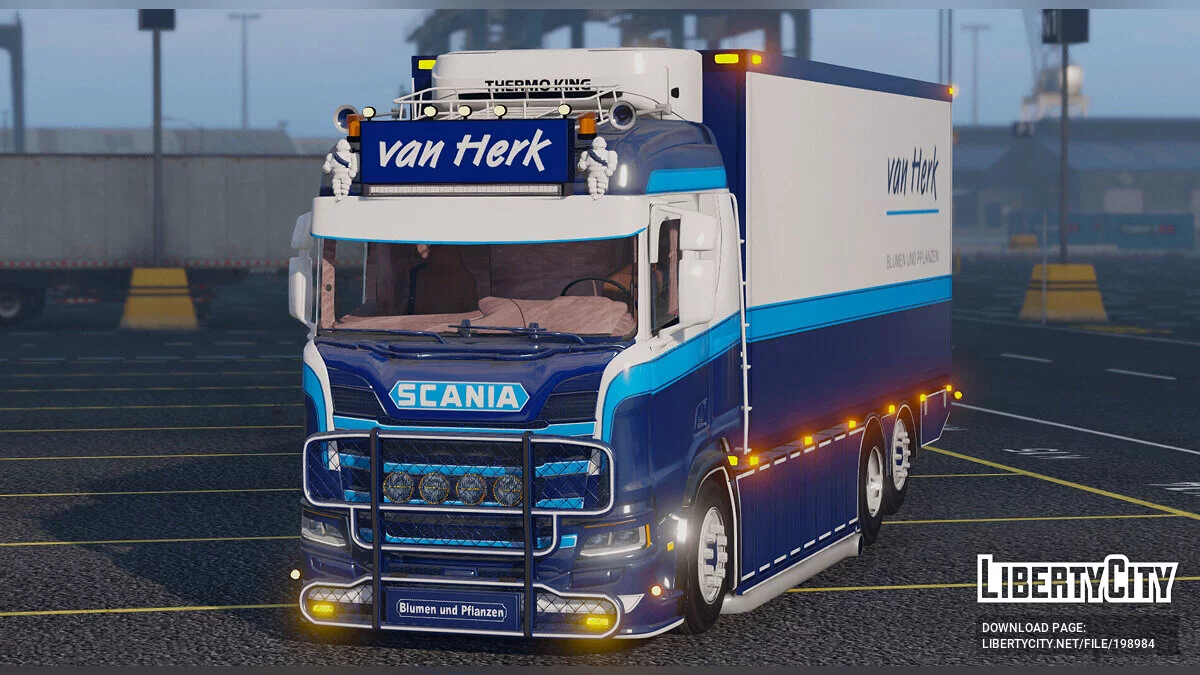 Scania R650 Van Herk / GTA 5
