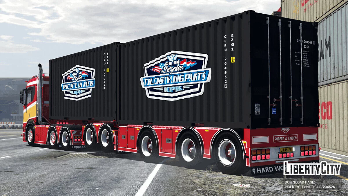 Scania R650 Robert Van Der Linden / GTA 5