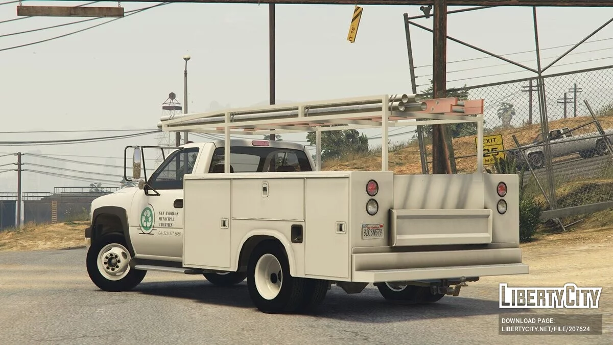2001 Chevrolet Silverado 2500HD 'Utility' [Replace] / GTA 5