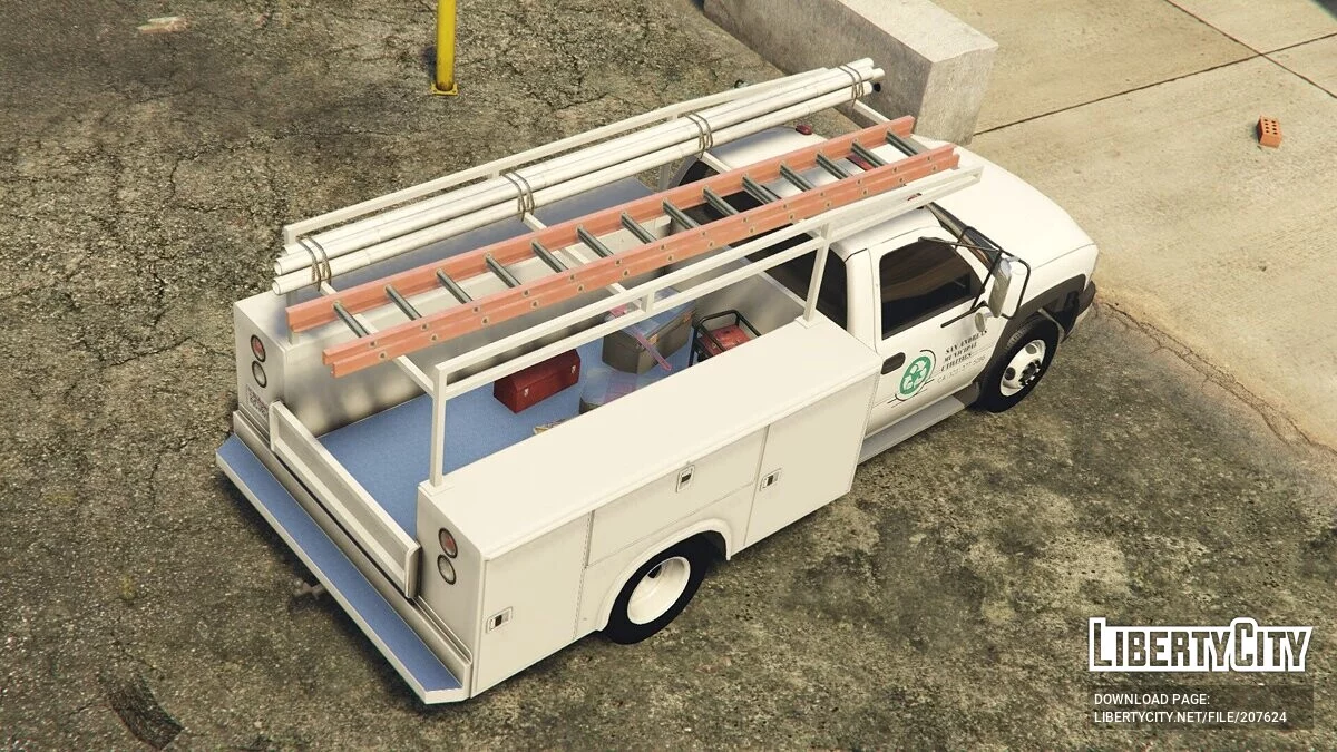 2001 Chevrolet Silverado 2500HD 'Utility' [Replace] / GTA 5