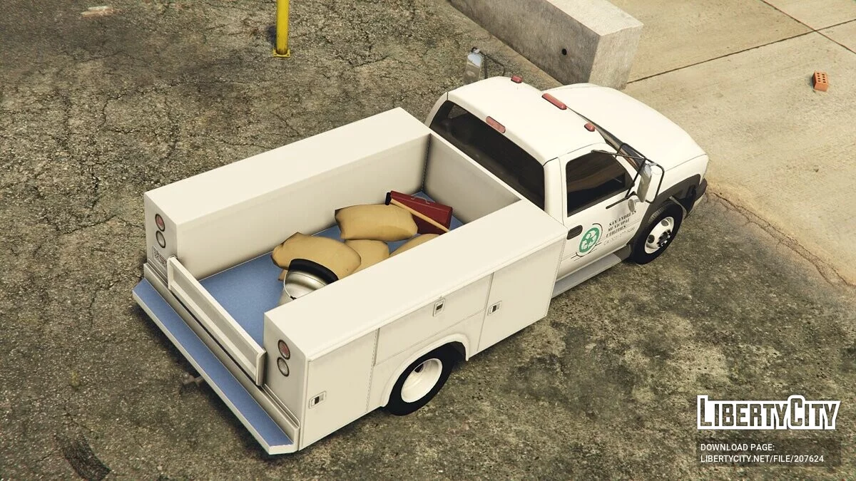 2001 Chevrolet Silverado 2500HD 'Utility' [Replace] / GTA 5