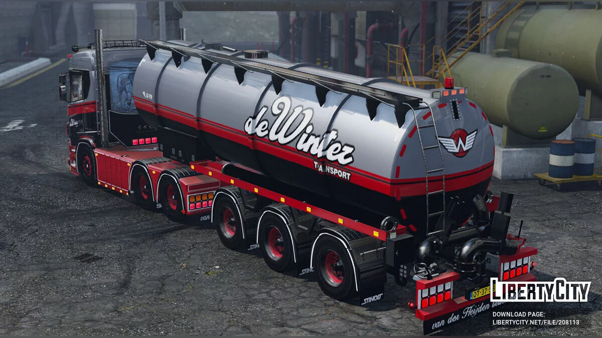 Scania R520 V8 De Winter / GTA 5