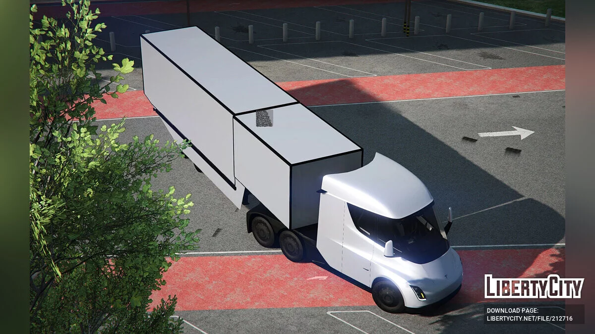 Tesla Semi Trailer / GTA 5