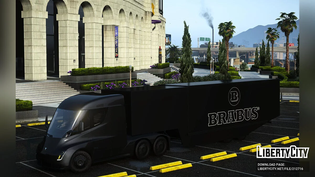 Tesla Semi Trailer / GTA 5