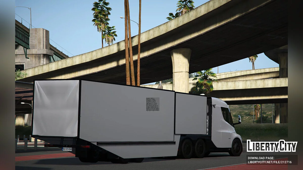 Tesla Semi Trailer / GTA 5