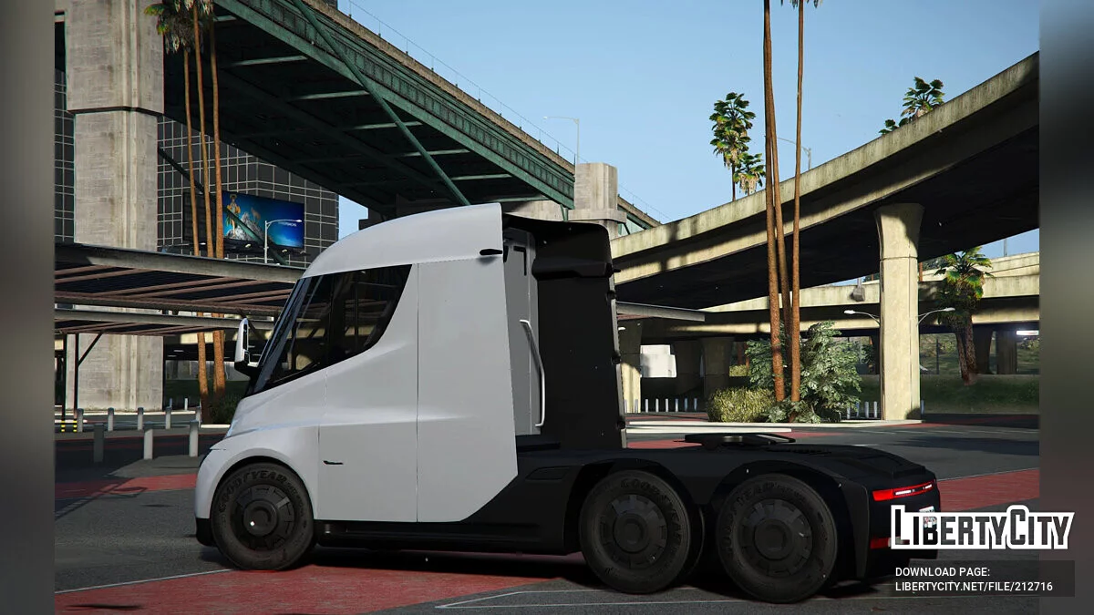 Tesla Semi Trailer / GTA 5