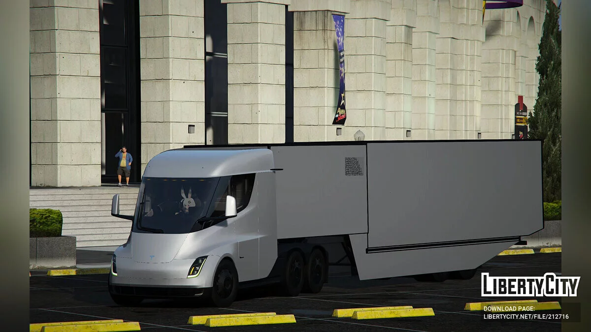 Tesla Semi Trailer / GTA 5