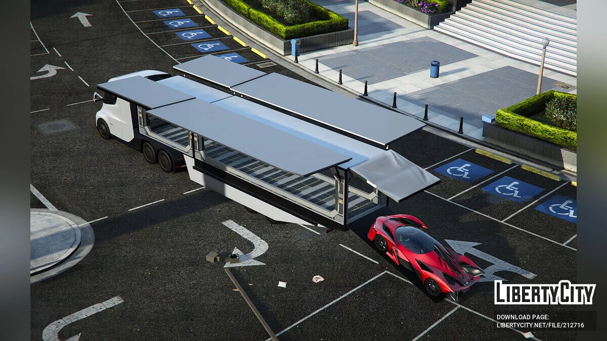 Tesla Semi Trailer / GTA 5