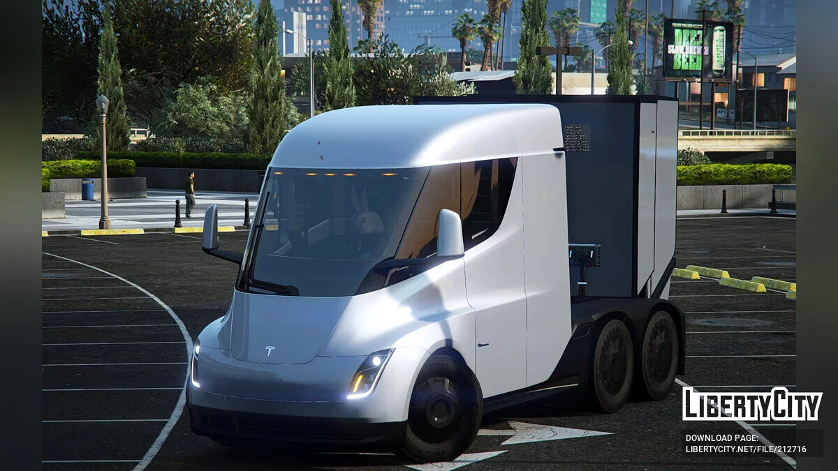 Tesla Semi Trailer / GTA 5