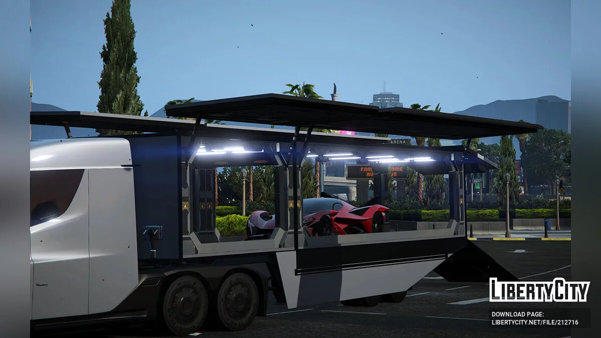 Tesla Semi Trailer / GTA 5