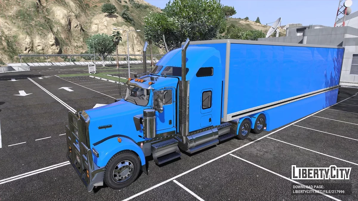 Kenworth Truck 10x10 / GTA 5