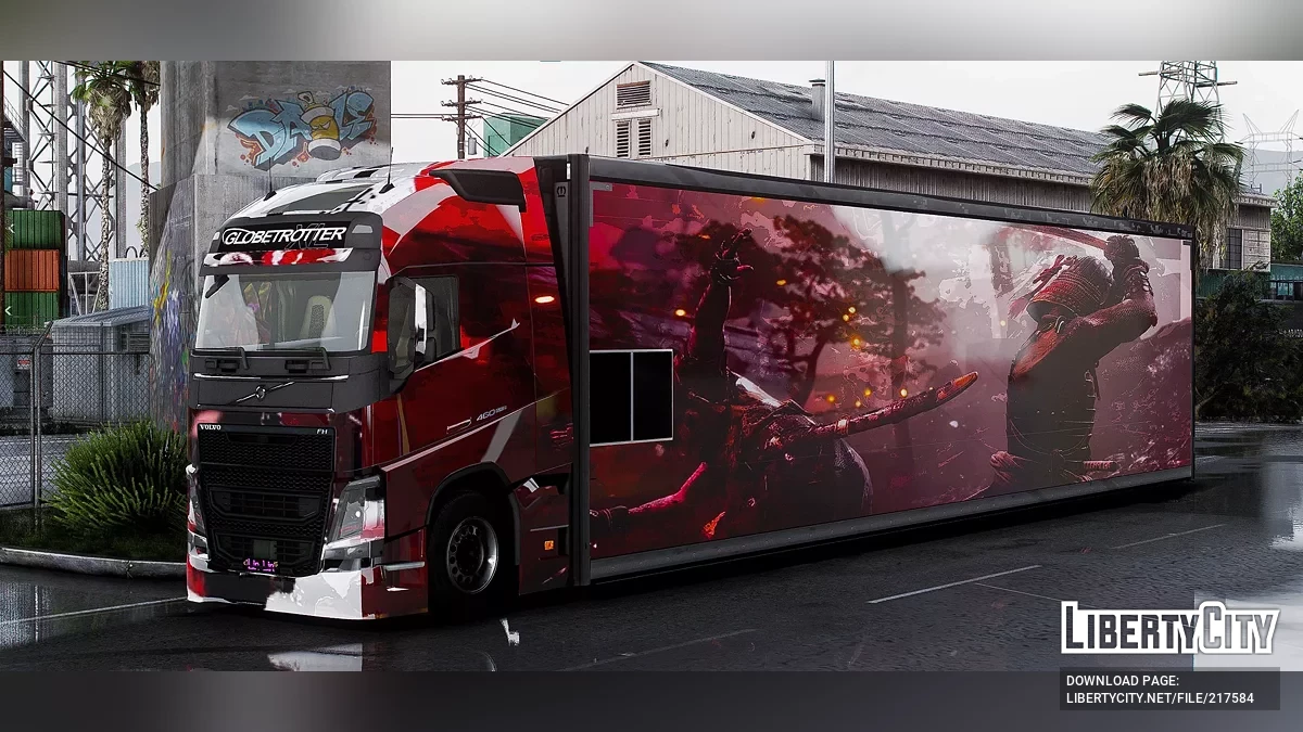 Volvo FH-460 10x10 Livery / GTA 5