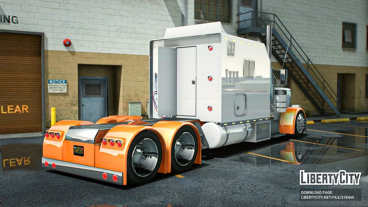 Peterbilt 379 Custom Legacy Cabinets / GTA 5