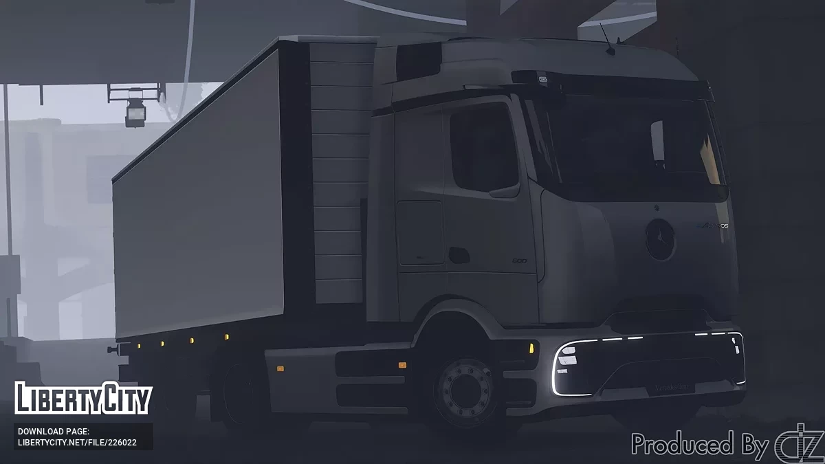 Mercedes-Benz eActros 2025 / GTA 5