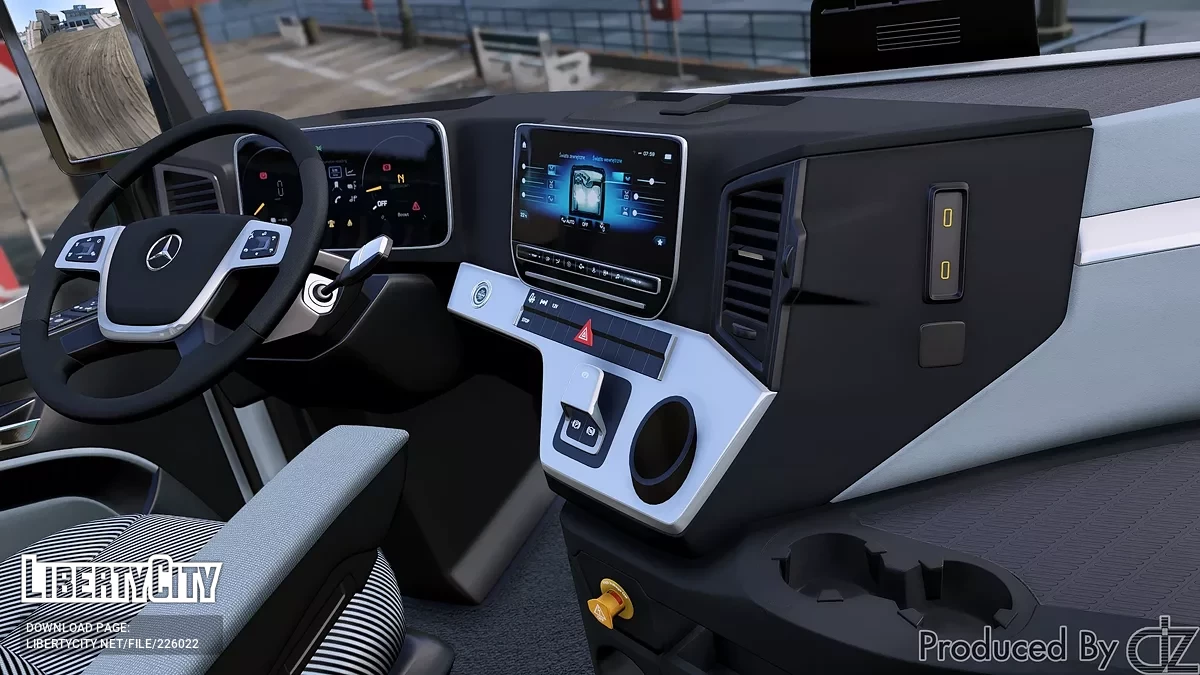 Mercedes-Benz eActros 2025 / GTA 5
