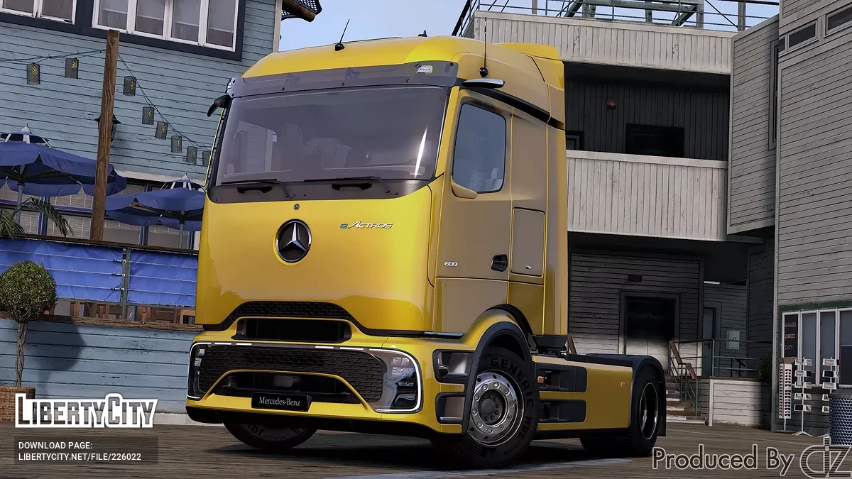 Mercedes-Benz eActros 2025 / GTA 5