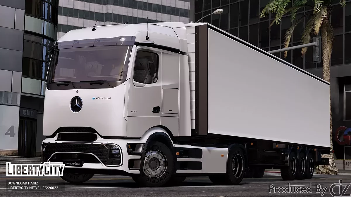 Mercedes-Benz eActros 2025 / GTA 5