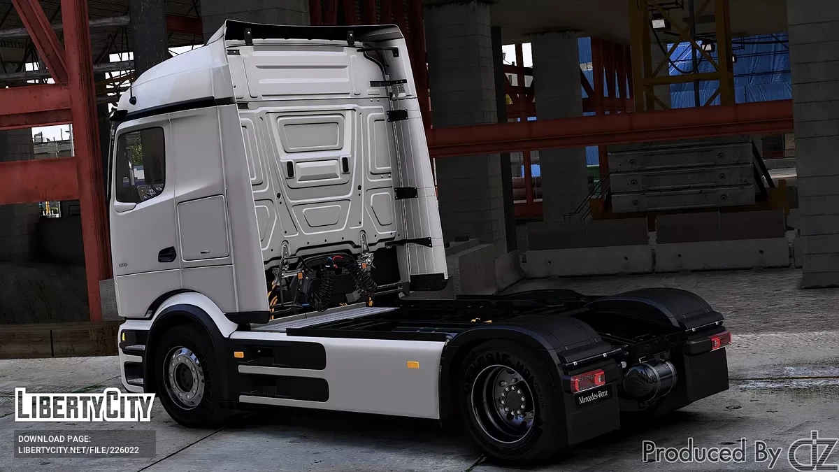 Mercedes-Benz eActros 2025 / GTA 5
