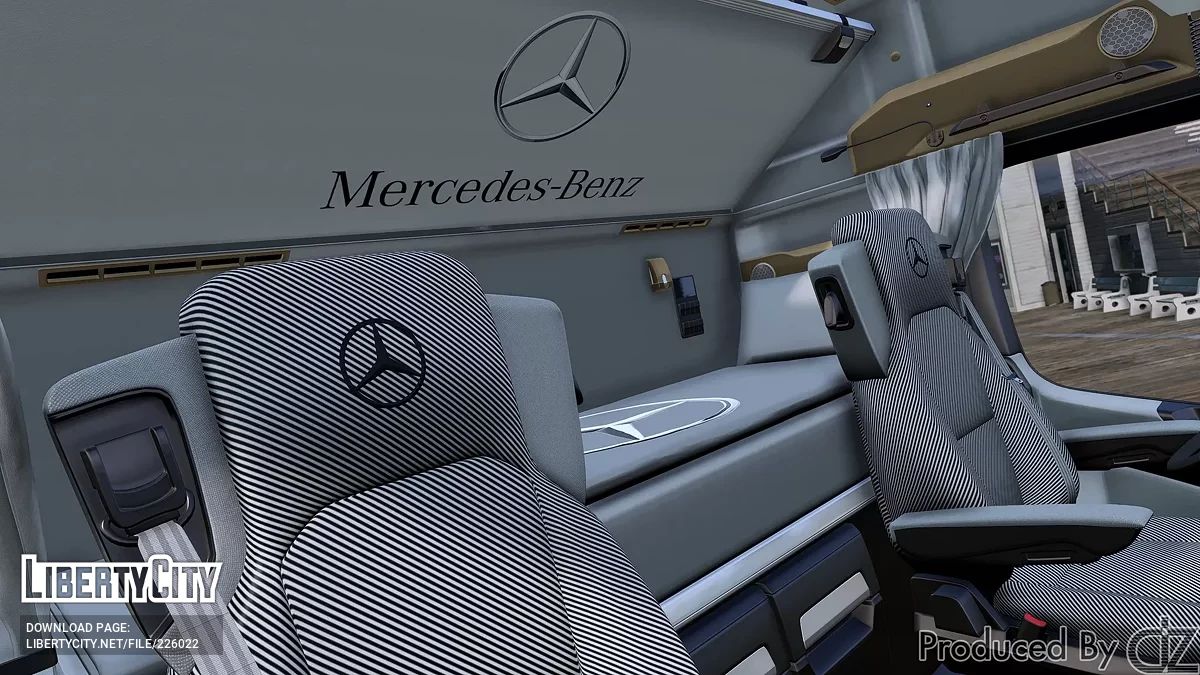 Mercedes-Benz eActros 2025 / GTA 5