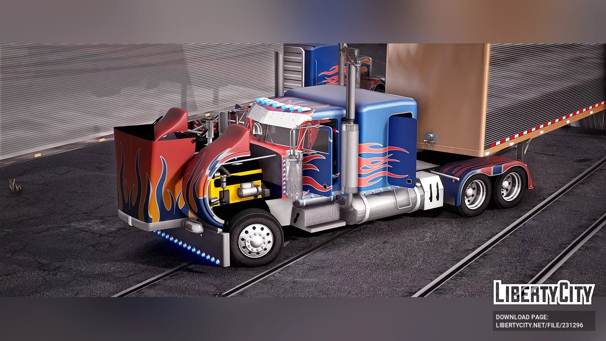 Peterbilt 389 Optimus Prime / GTA 5