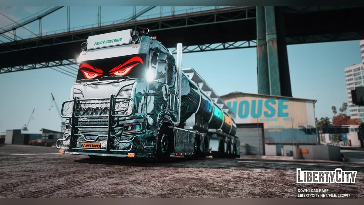 Грузовик DJ WRANGNER / GTA 5