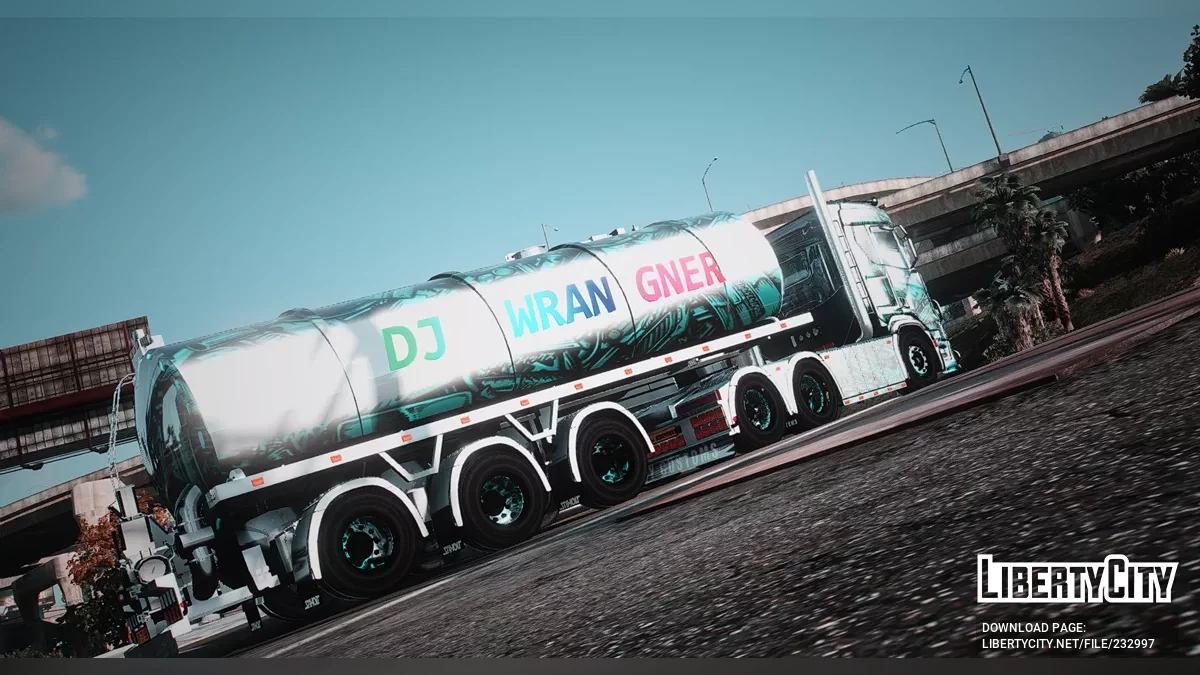 Грузовик DJ WRANGNER / GTA 5