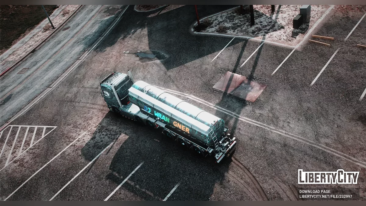 Грузовик DJ WRANGNER / GTA 5