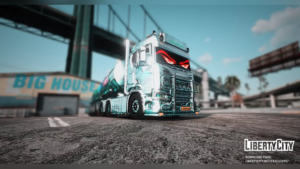 Грузовик DJ WRANGNER / GTA 5