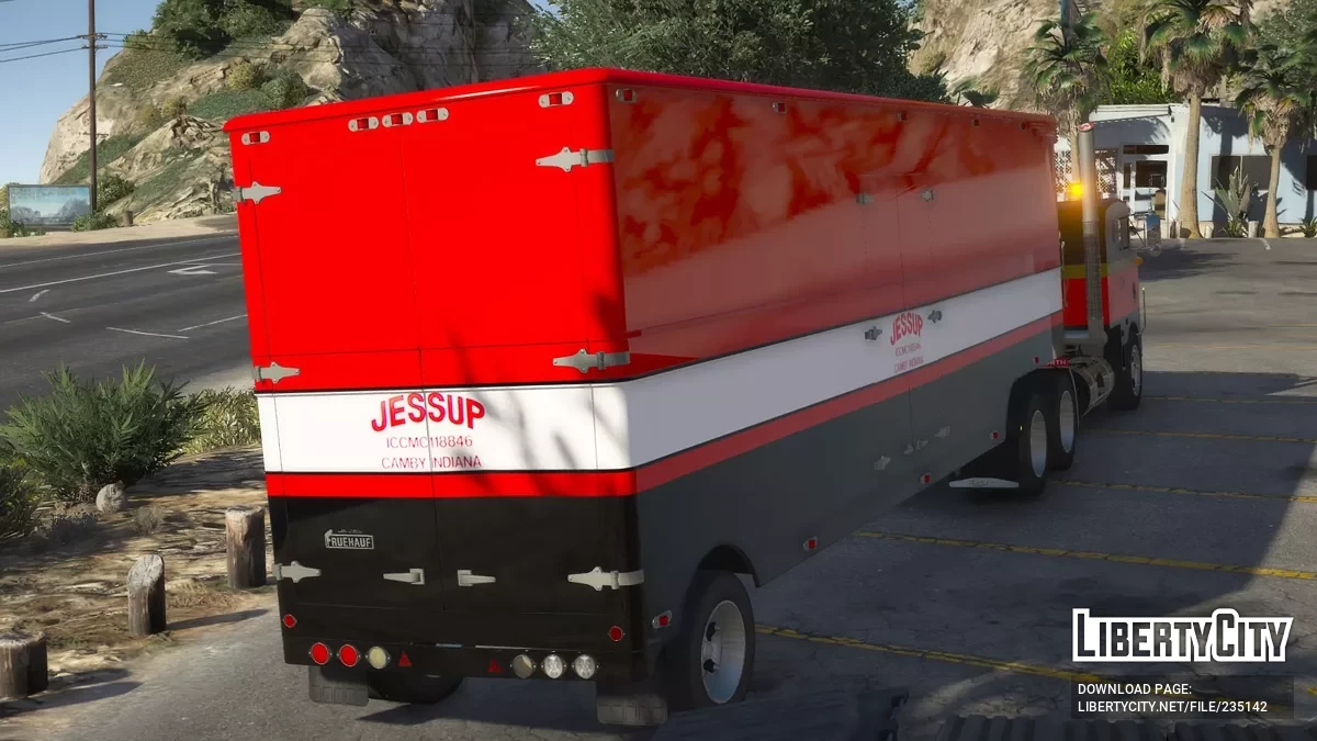 Kenworth 523 Bullnose '55 & Fruehauf Trailer '46-'55 / GTA 5