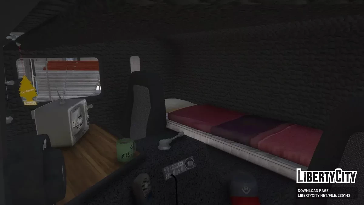 Kenworth 523 Bullnose '55 & Fruehauf Trailer '46-'55 / GTA 5