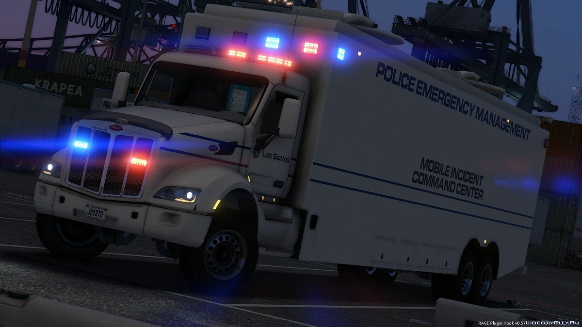 GTA 5 фургон LAPD