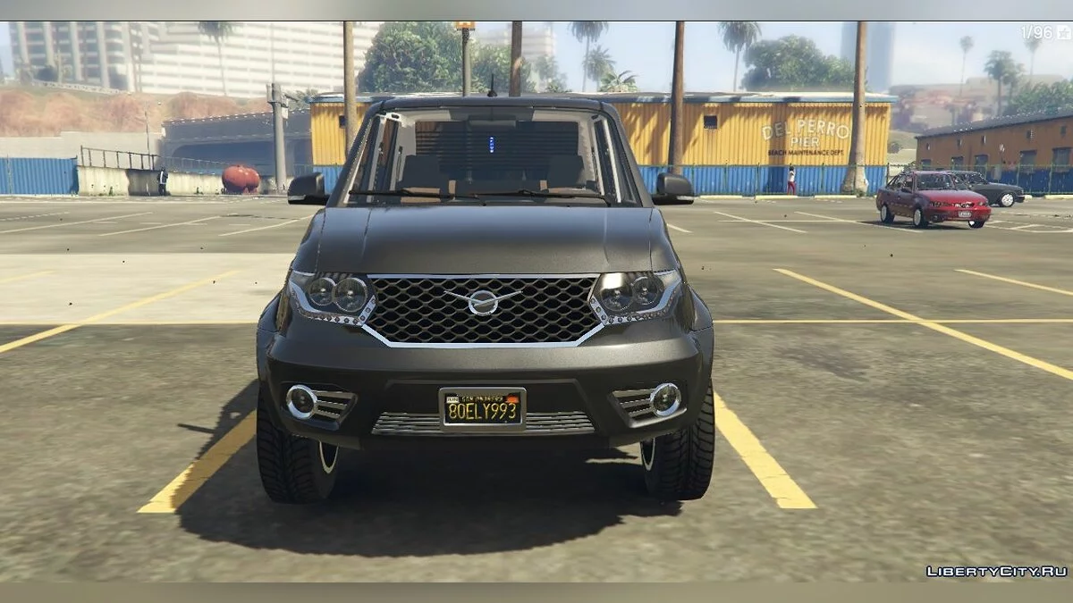 УАЗ Патриот Пикап + Тюнинг / GTA 5